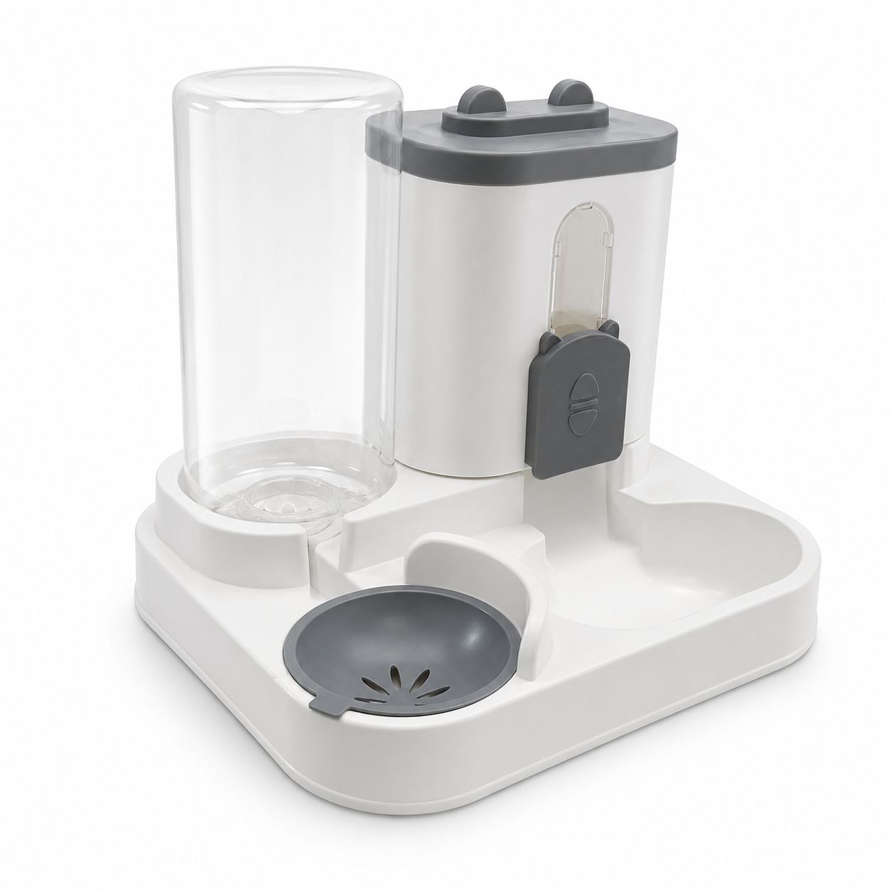 Double Pet Food & Water Dispenser