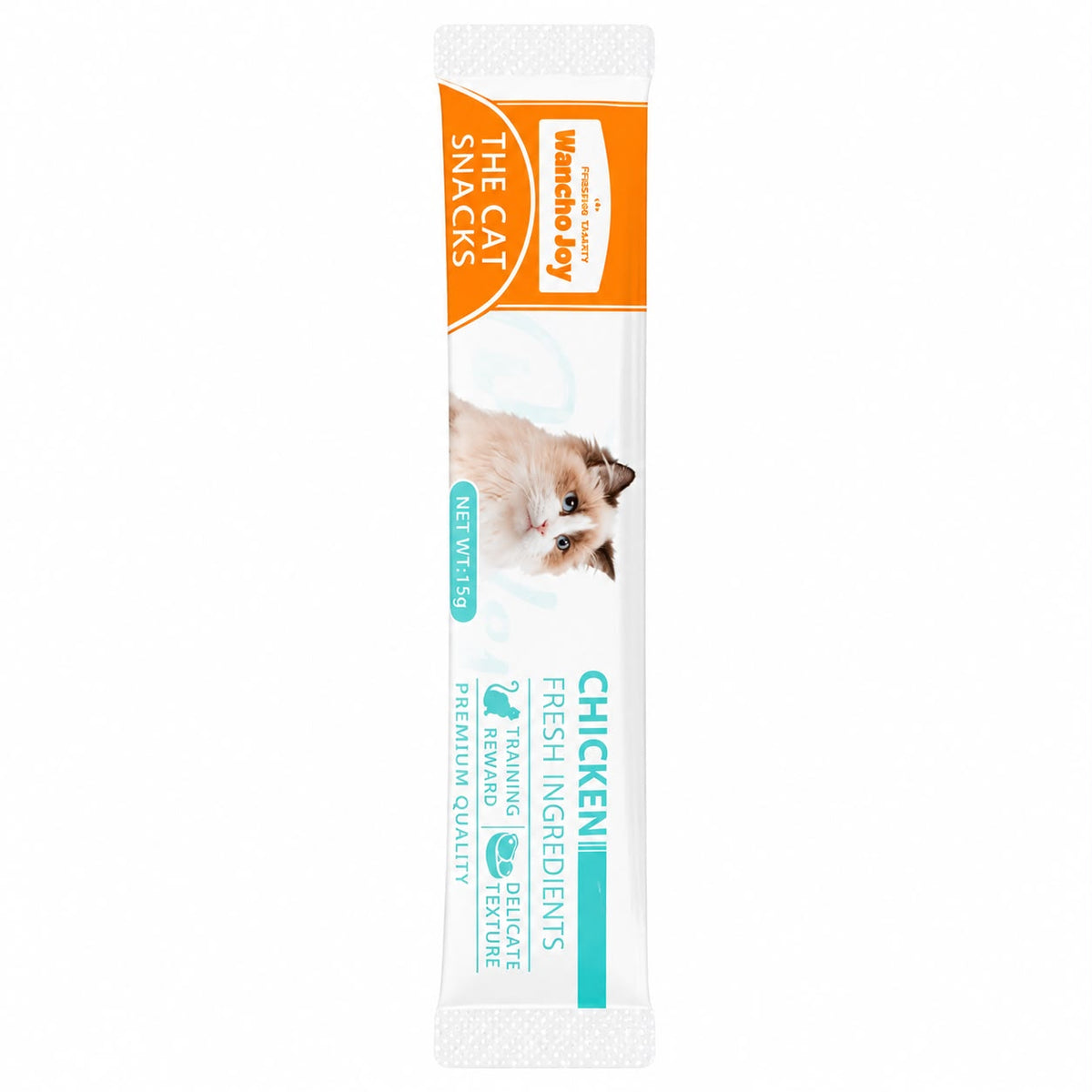 WanchoJoy The Cat Snacks – Chicken Lickable Cat Treat, 15g