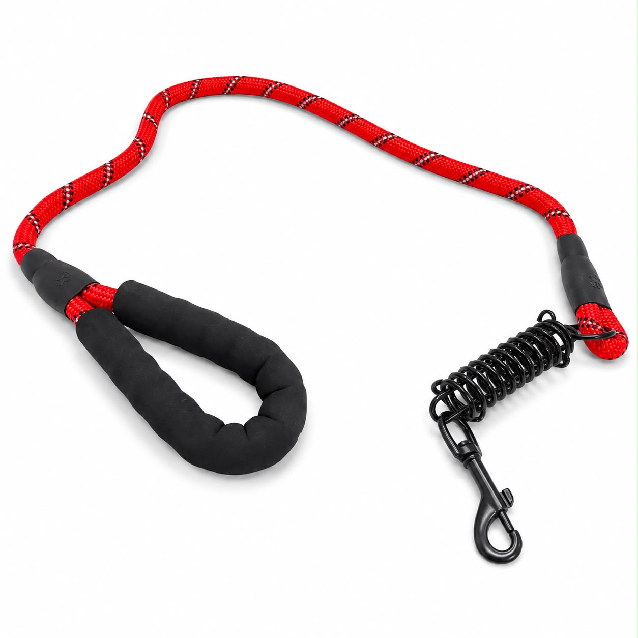 Red Shock Absorbing Dog Leash – 120 cm