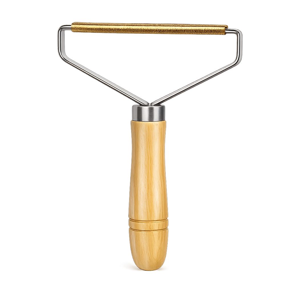 Pet Hair & Carpet Remover Tool – Wooden Handle