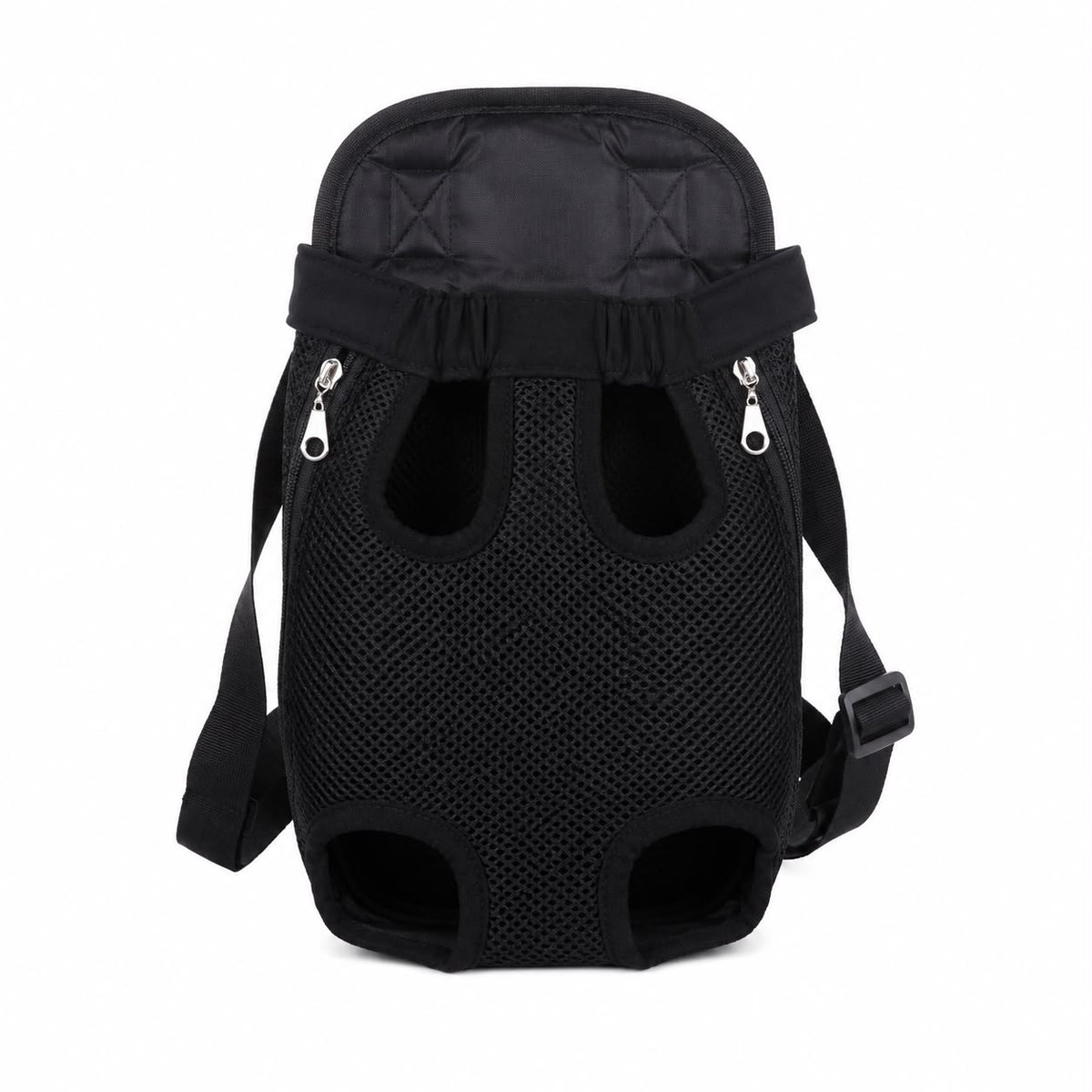 Hands-Free Front Pet Carrier Backpack – Black, Small