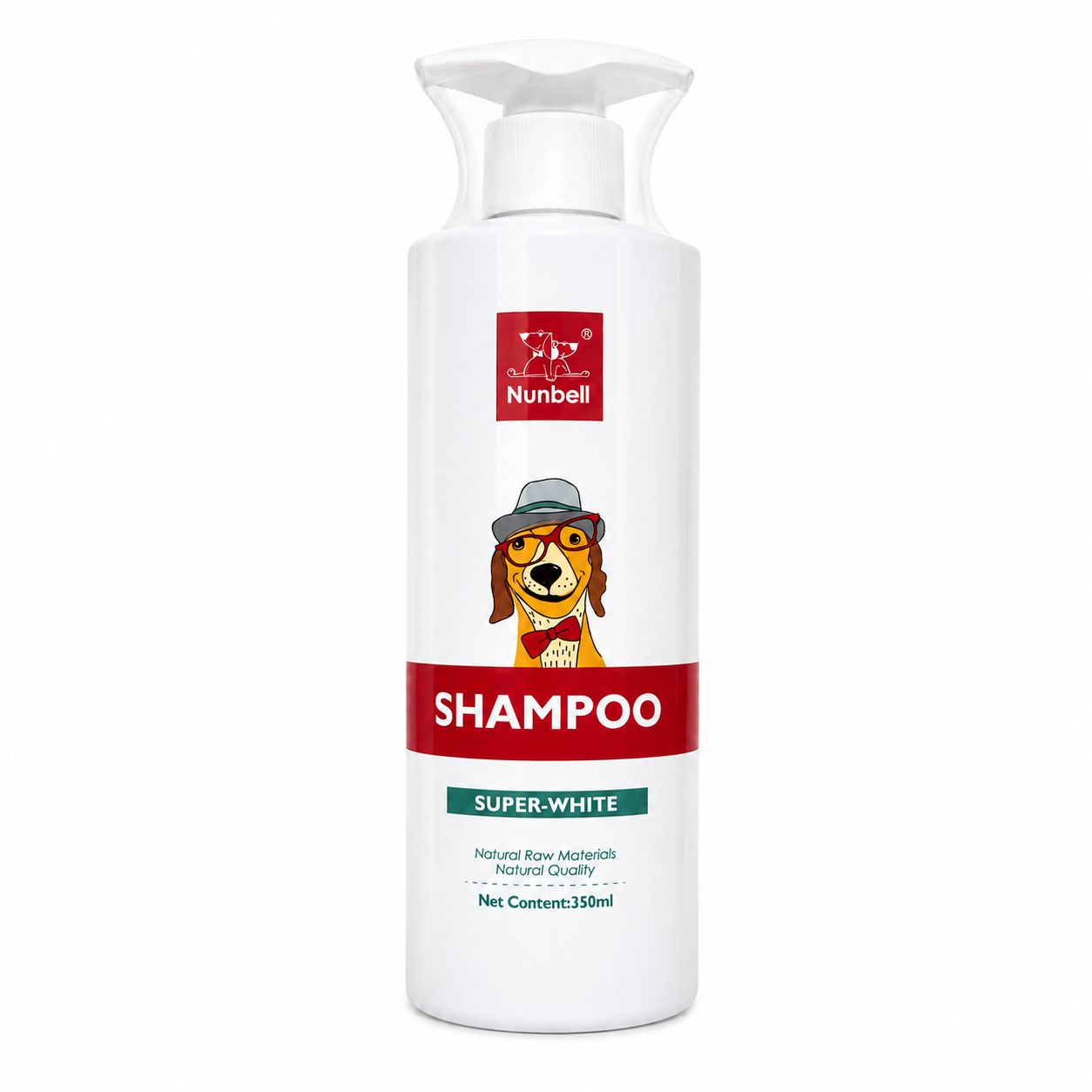 Nunbell Super-White 5-in-1 Pet Shampoo – 350ml