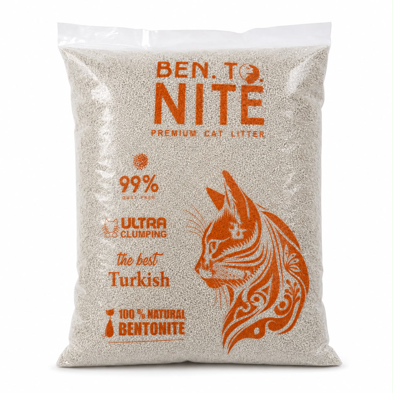 Ben.To.Nite Premium Cat Litter – Turkish Bentonite – 10L