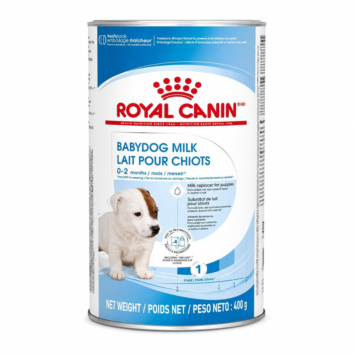 Royal Canin Babydog Milk – Milk Replacer for Puppies 0–2 Months – 400g