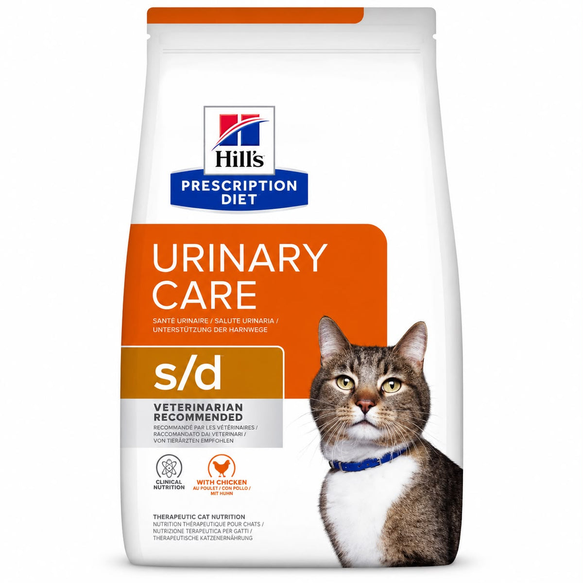 Hill’s Prescription Diet s/d Urinary Care Cat Food with Chicken – 1.5 kg