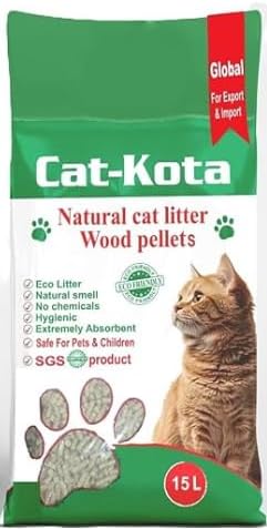 CatKota Wood Cat Litter - 15L