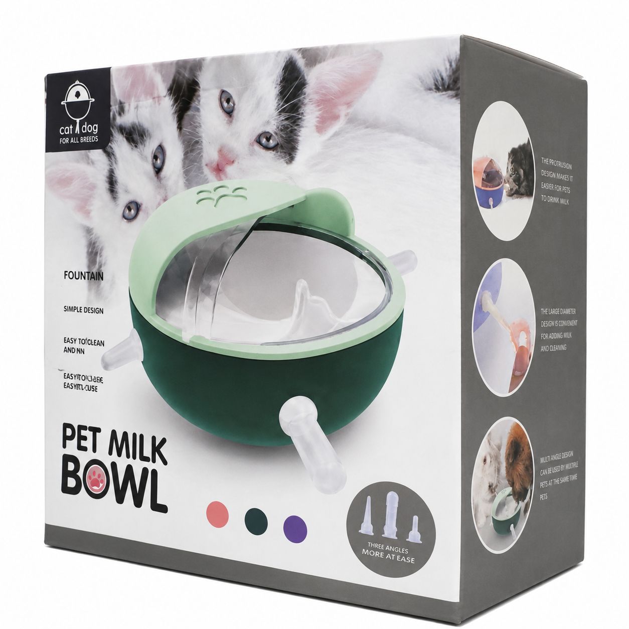 Pet Milk Bowl for Cats & Small Pets