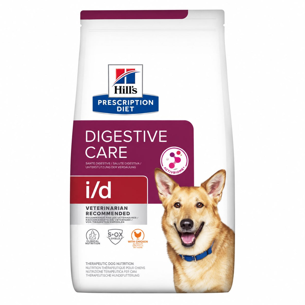 Hill’s Prescription Diet i/d Digestive Care Dog Food with Chicken – 1.5 kg