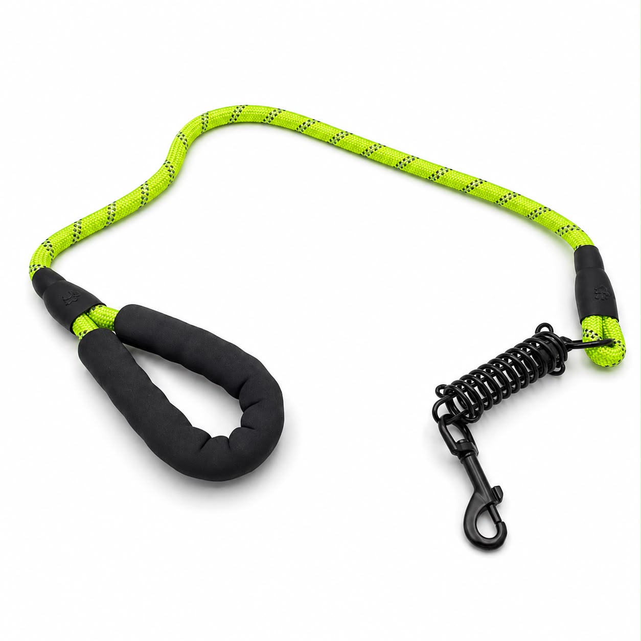 Neon Green Shock Absorbing Dog Leash – 120 cm