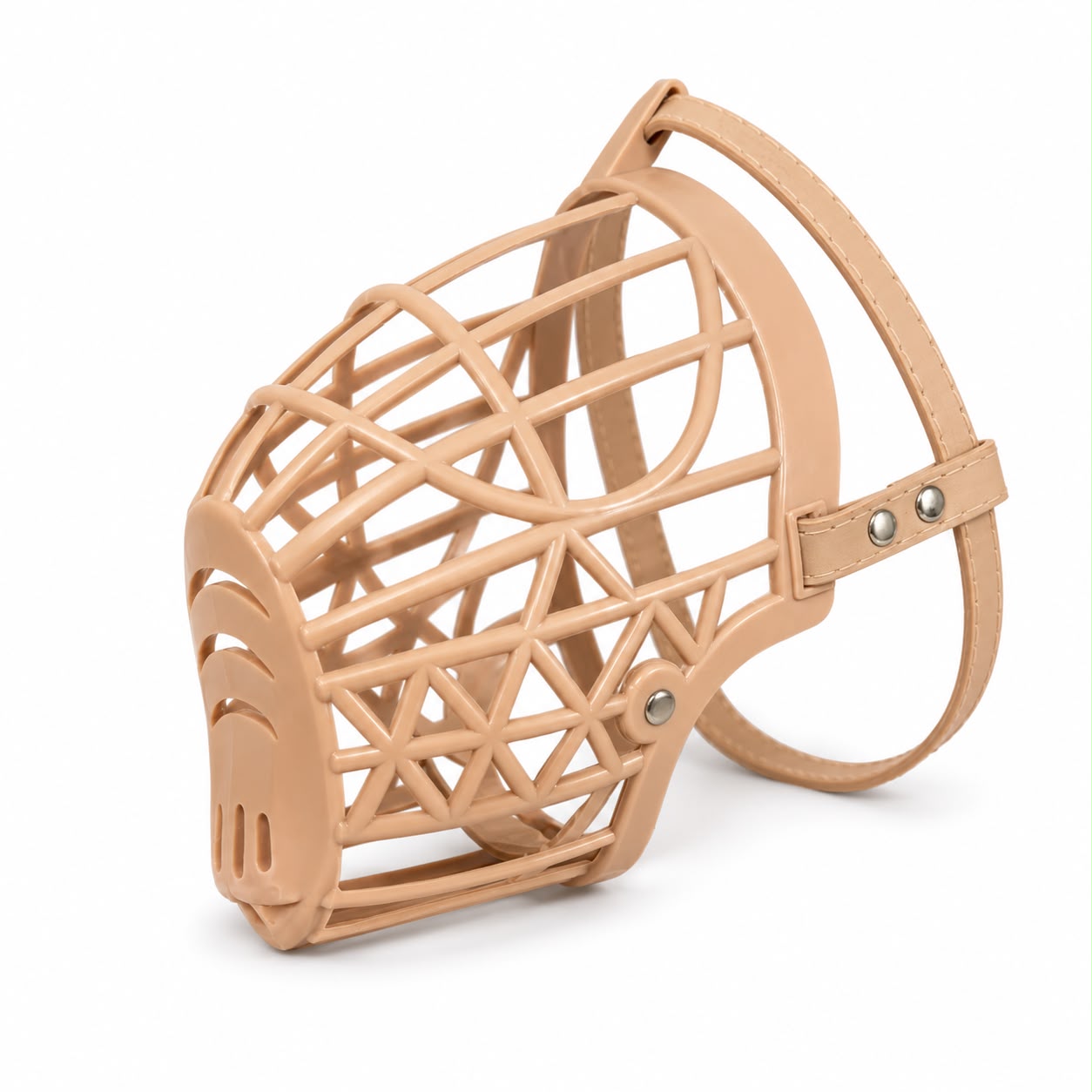 Adjustable Dog Muzzle – L Beige
