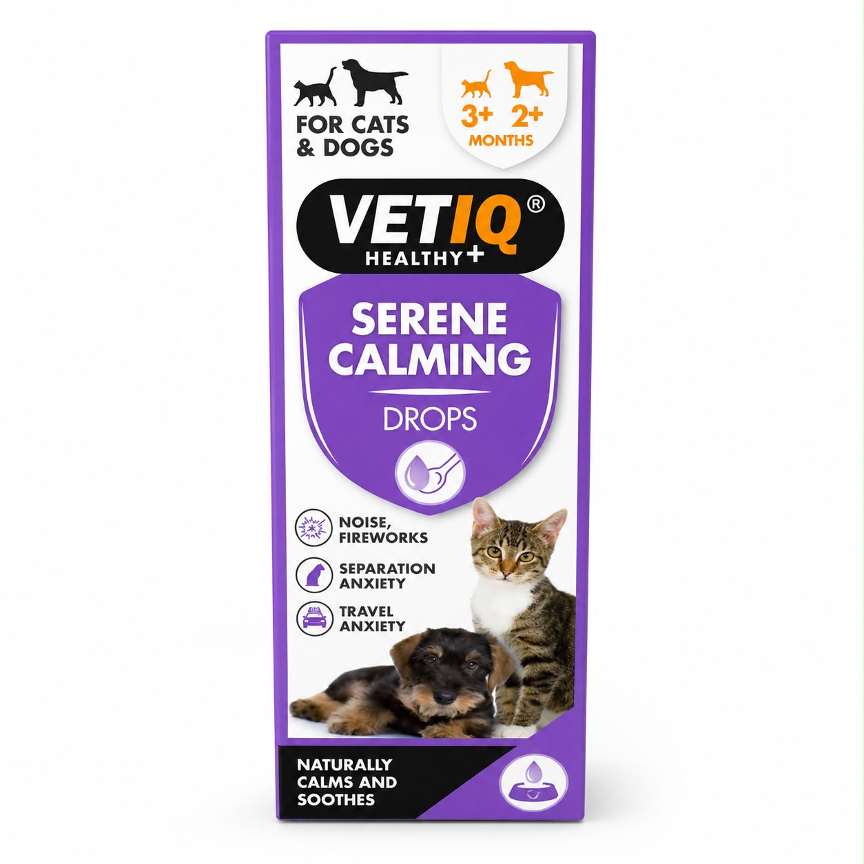 VETIQ Serene Calming Drops for Cats & Dogs