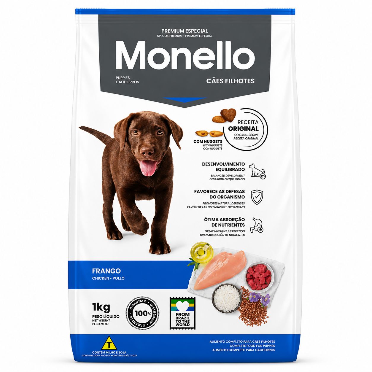 Monello Puppy Food Chicken 1kg