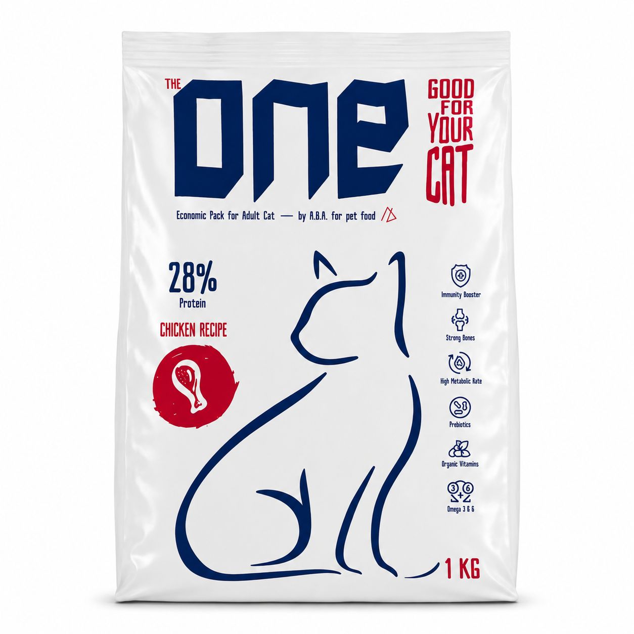 ONE Adult Cat Food – Chicken Recipe 1kg