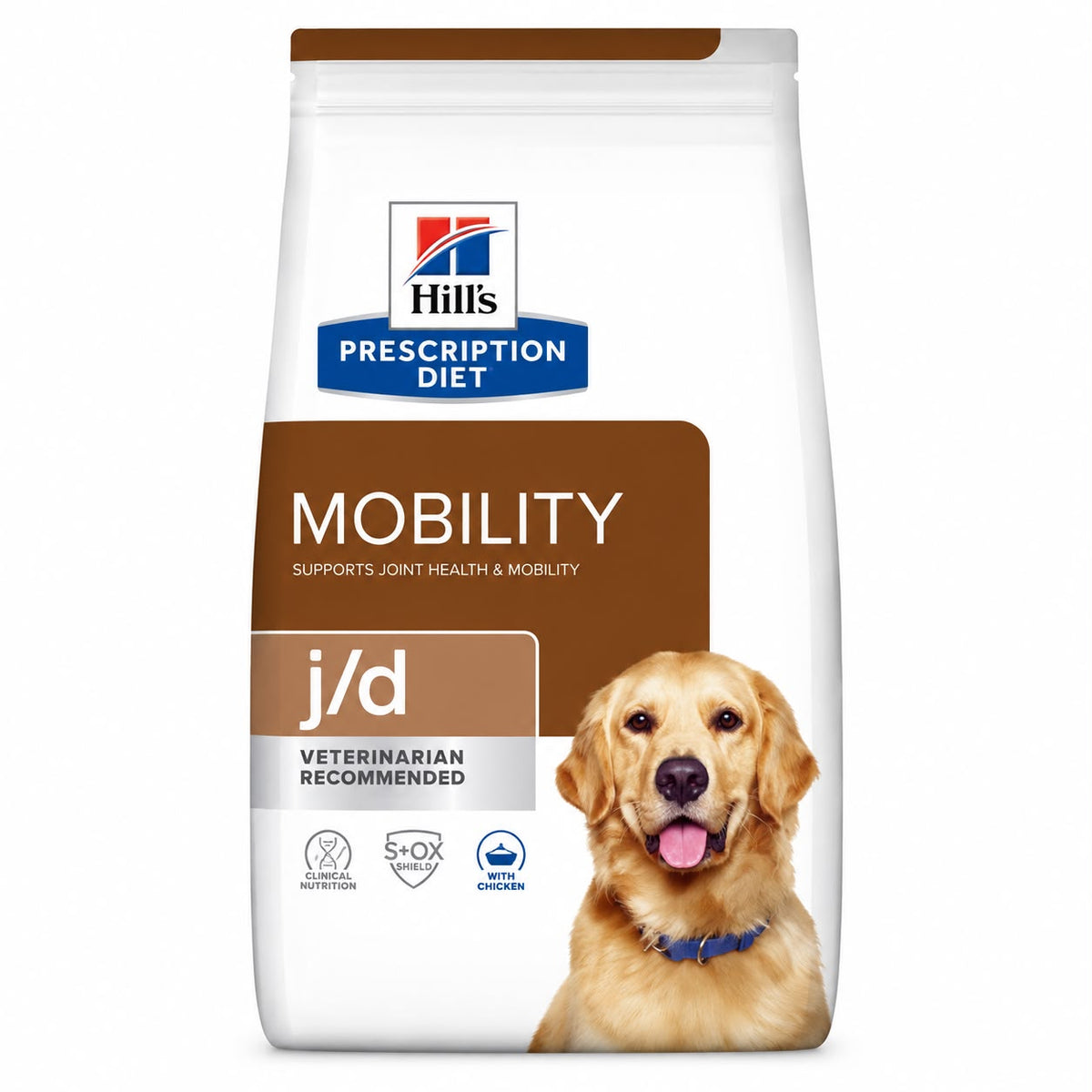 Hill’s Prescription Diet j/d Mobility Joint Care Dog Food with Chicken – 12 kg