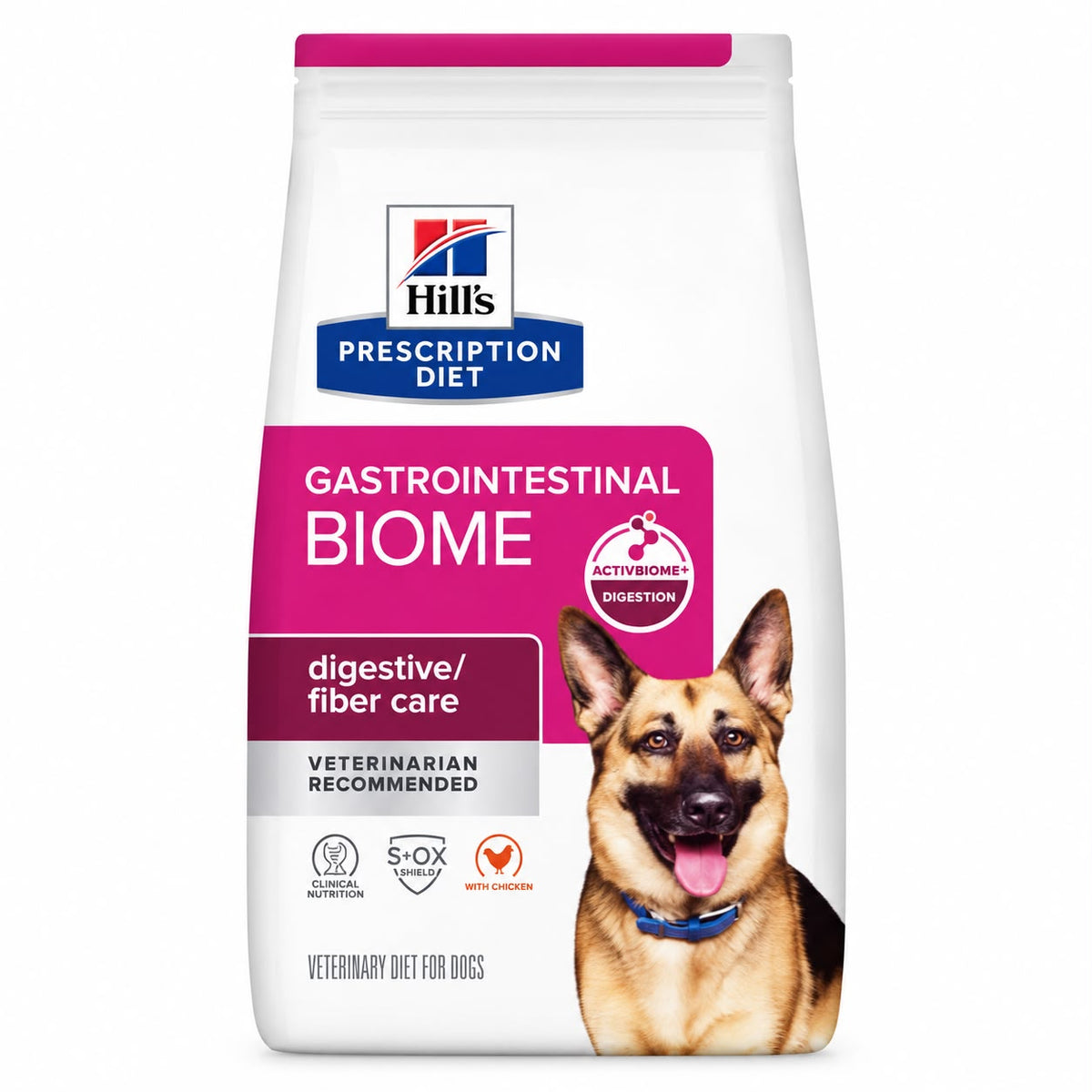 Hill’s Prescription Diet Gastrointestinal Biome Digestive Care Dog Food with Chicken – 1.5 kg