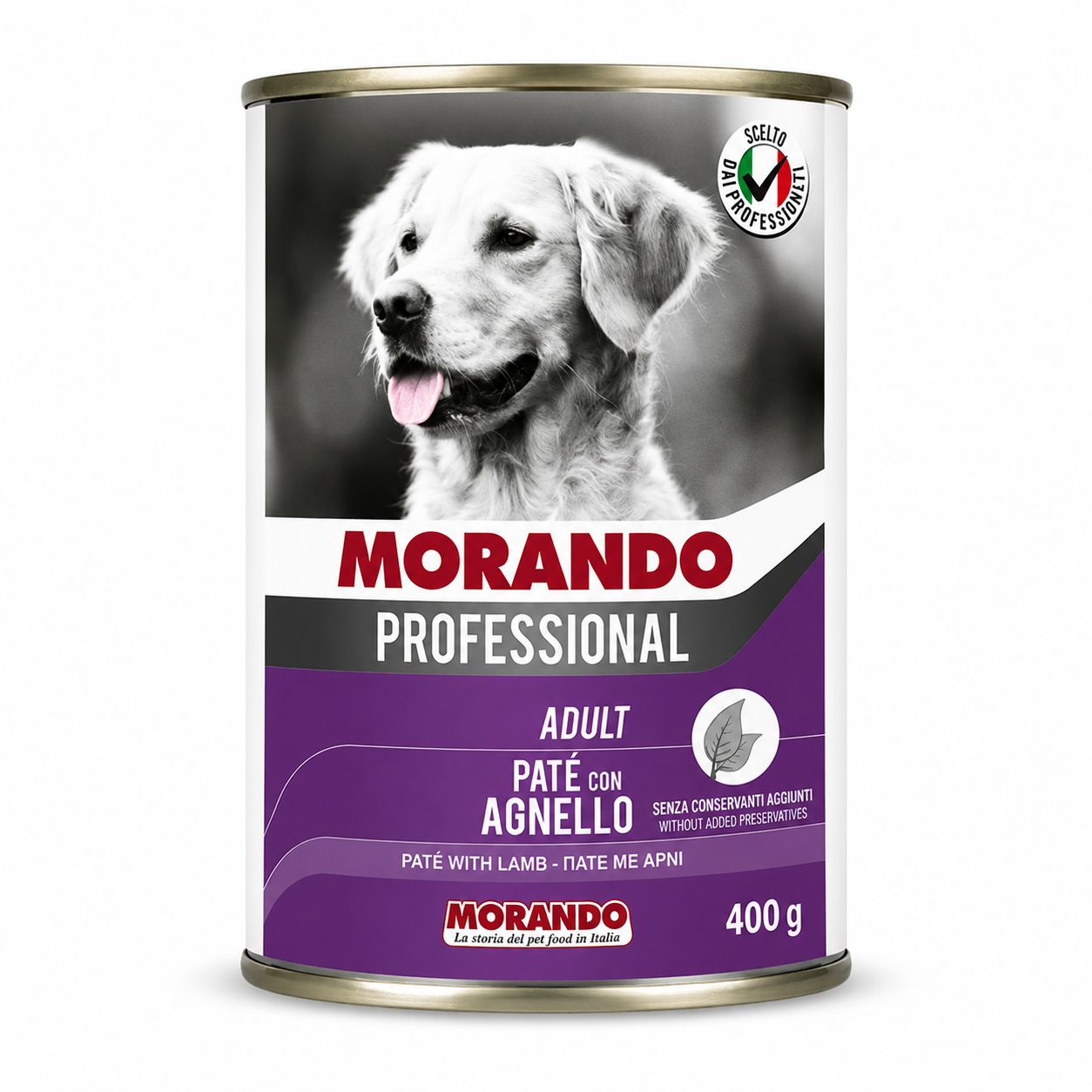 Morando Professional Pâté with Lamb Adult Dog Wet Food 400g