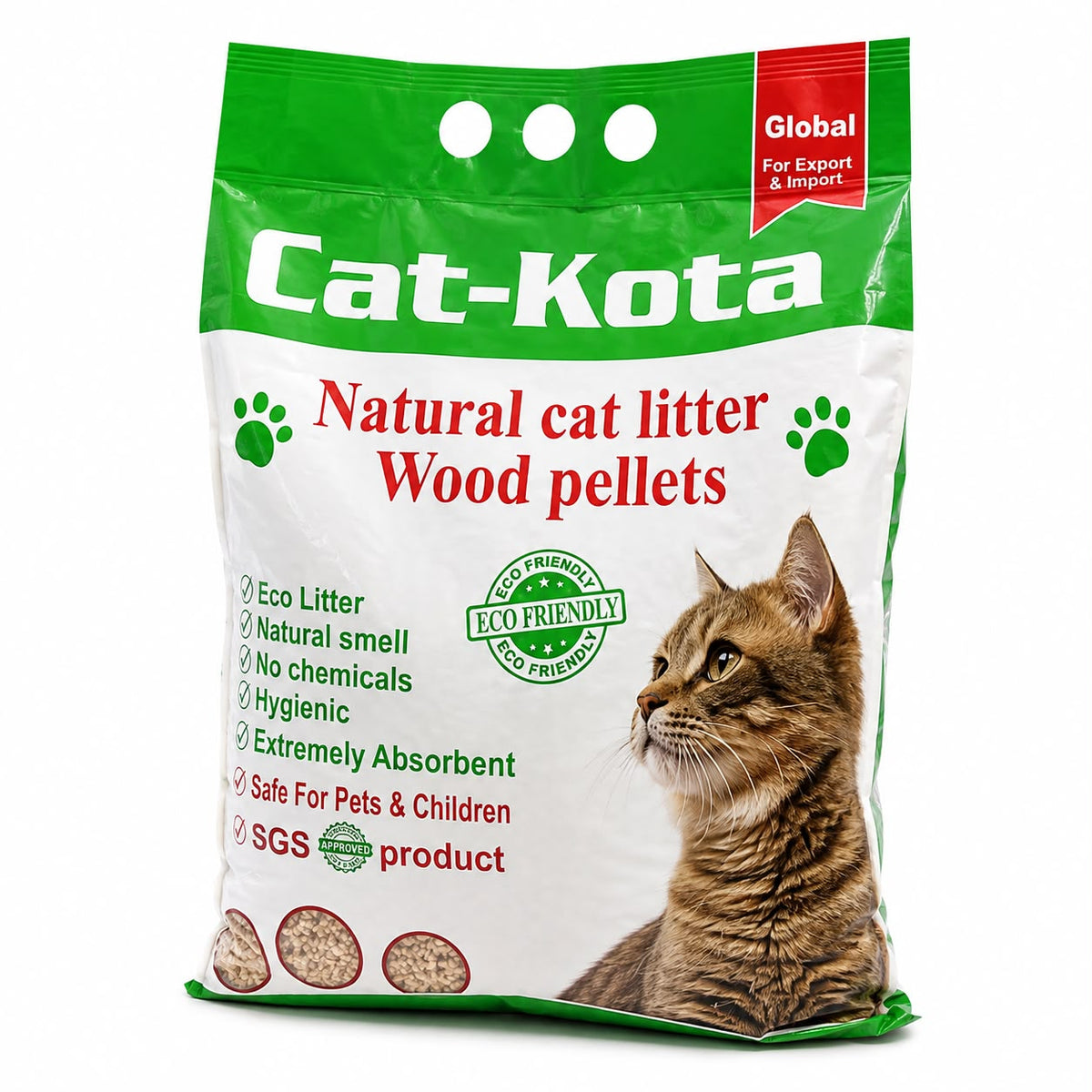 CatKota Wood Cat Litter - 5L