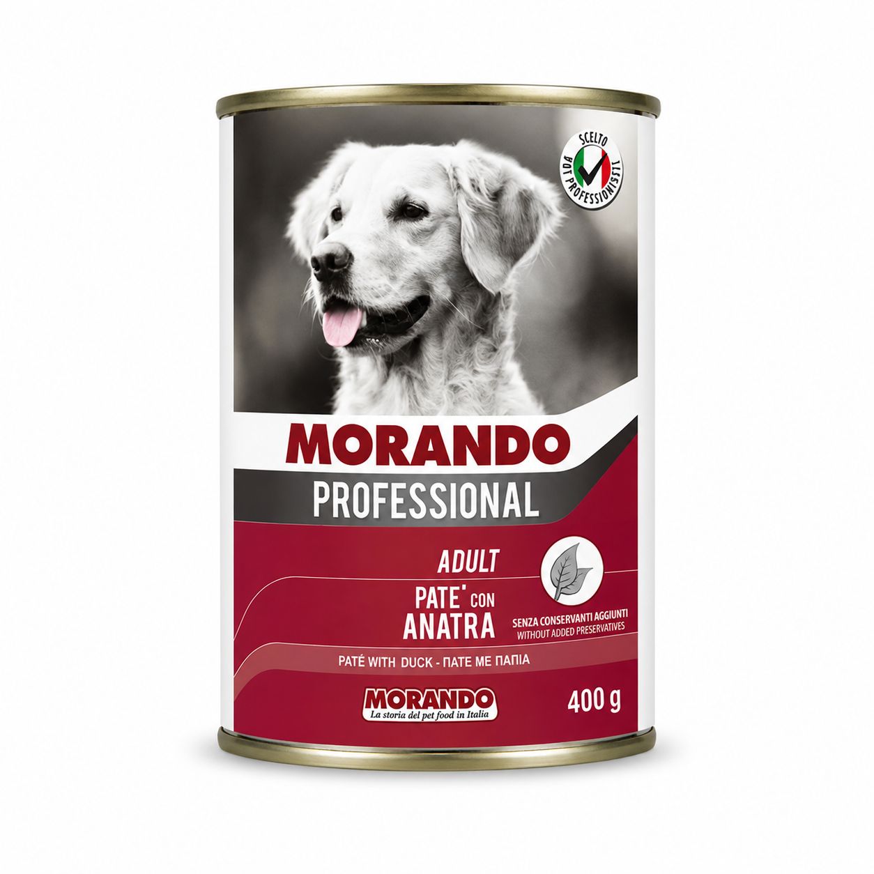 Morando Professional Pâté with Duck Adult Dog Wet Food 400g